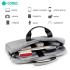 Coteci Laptop Shoulder Bag up to 16.0" Laptop Sleek Durable & Water-Repellent Fabric Lightweight Toploader - Light Gray